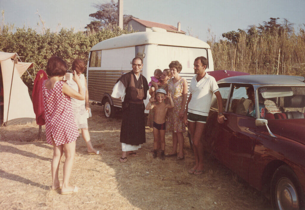 Fin des vacances au Brusc 1967